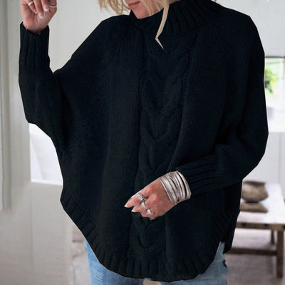 Susanne | Elegant poncho-inspireret trøje