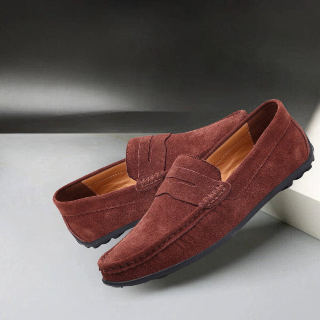 Peter | Loafers i ruskind
