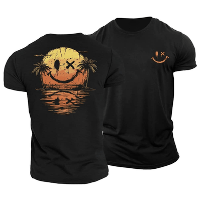 Ole | Sommerlig Smiley Sea T-shirt